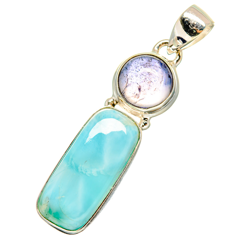 Larimar Pendants handcrafted by Ana Silver Co - PD9040