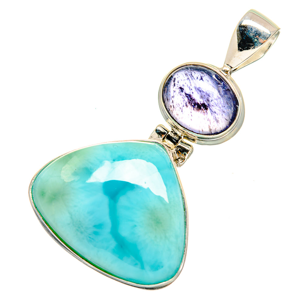 Larimar Pendants handcrafted by Ana Silver Co - PD9050