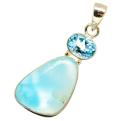 Larimar Pendants handcrafted by Ana Silver Co - PD9052