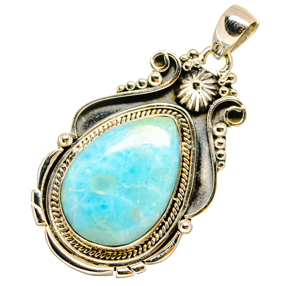 Larimar Pendants handcrafted by Ana Silver Co - PD9055