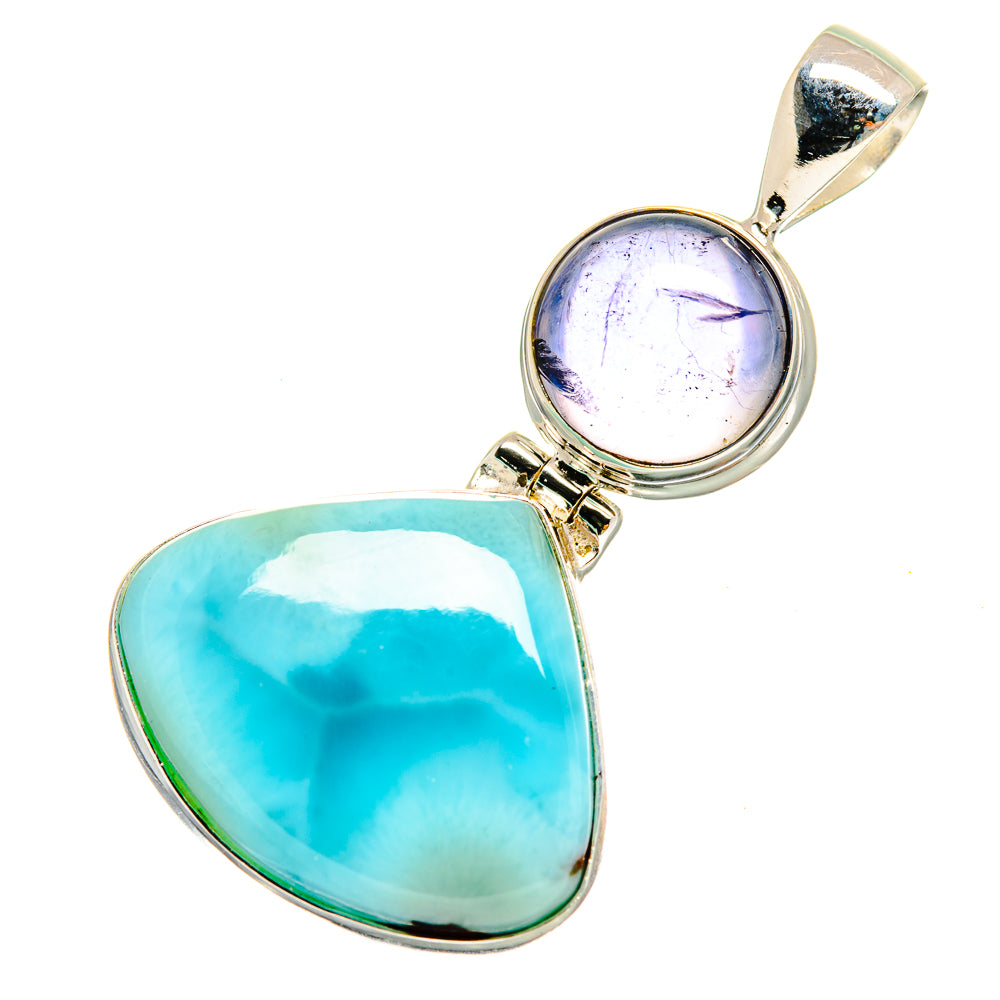Larimar Pendants handcrafted by Ana Silver Co - PD9059