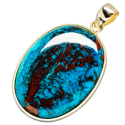 Shattuckite Pendants handcrafted by Ana Silver Co - PD9067