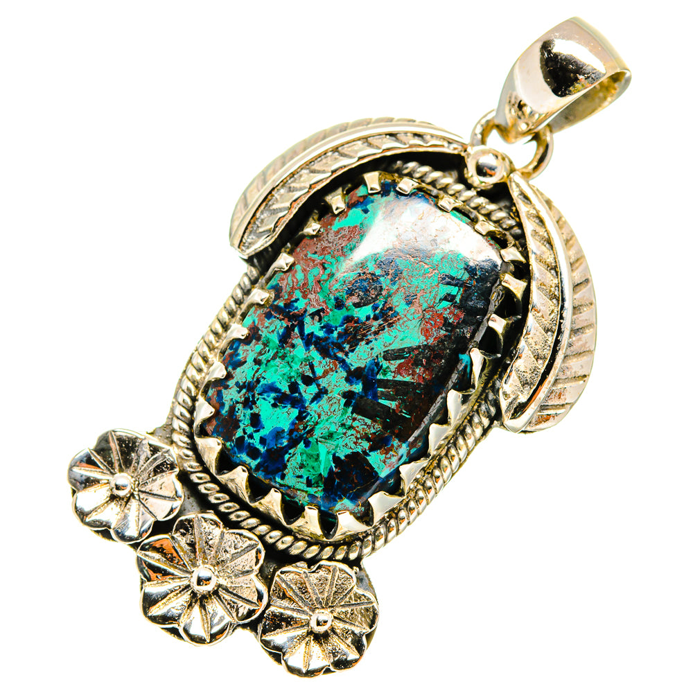 Shattuckite Pendants handcrafted by Ana Silver Co - PD9071