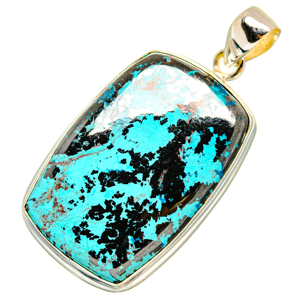 Shattuckite Pendants handcrafted by Ana Silver Co - PD9076