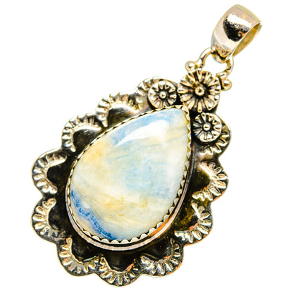 Blue Scheelite Pendants handcrafted by Ana Silver Co - PD9080