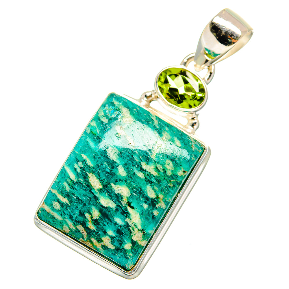 Amazonite Pendants handcrafted by Ana Silver Co - PD9082