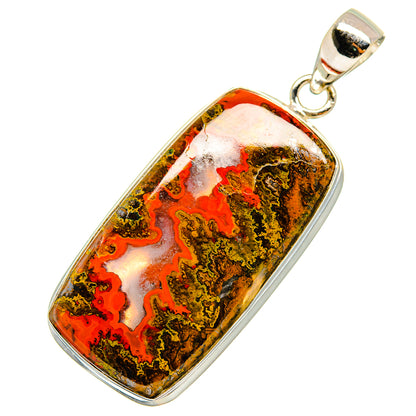 Moroccan Agate Pendants handcrafted by Ana Silver Co - PD9113