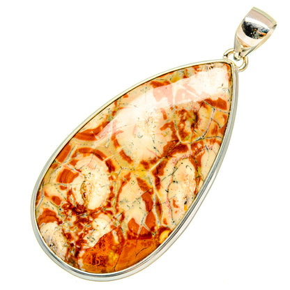 Poppy Jasper Pendants handcrafted by Ana Silver Co - PD9130