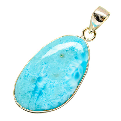 Larimar Pendants handcrafted by Ana Silver Co - PD9133