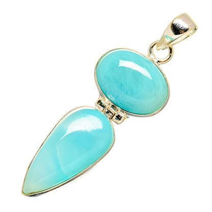 Larimar Pendants handcrafted by Ana Silver Co - PD9140