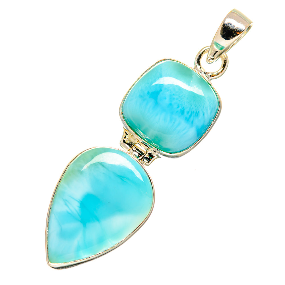 Larimar Pendants handcrafted by Ana Silver Co - PD9144