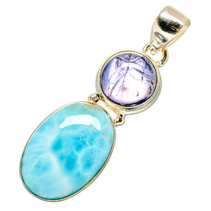 Larimar Pendants handcrafted by Ana Silver Co - PD9147