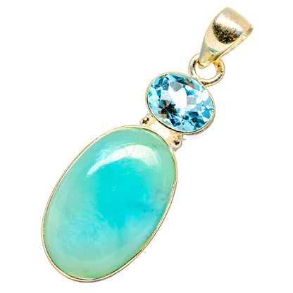 Larimar Pendants handcrafted by Ana Silver Co - PD9151