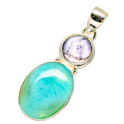 Larimar Pendants handcrafted by Ana Silver Co - PD9152