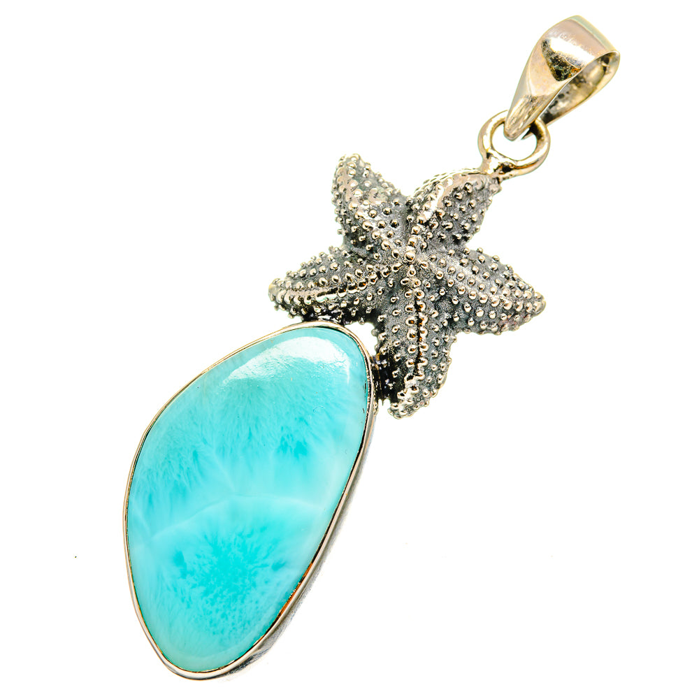 Larimar Pendants handcrafted by Ana Silver Co - PD9153