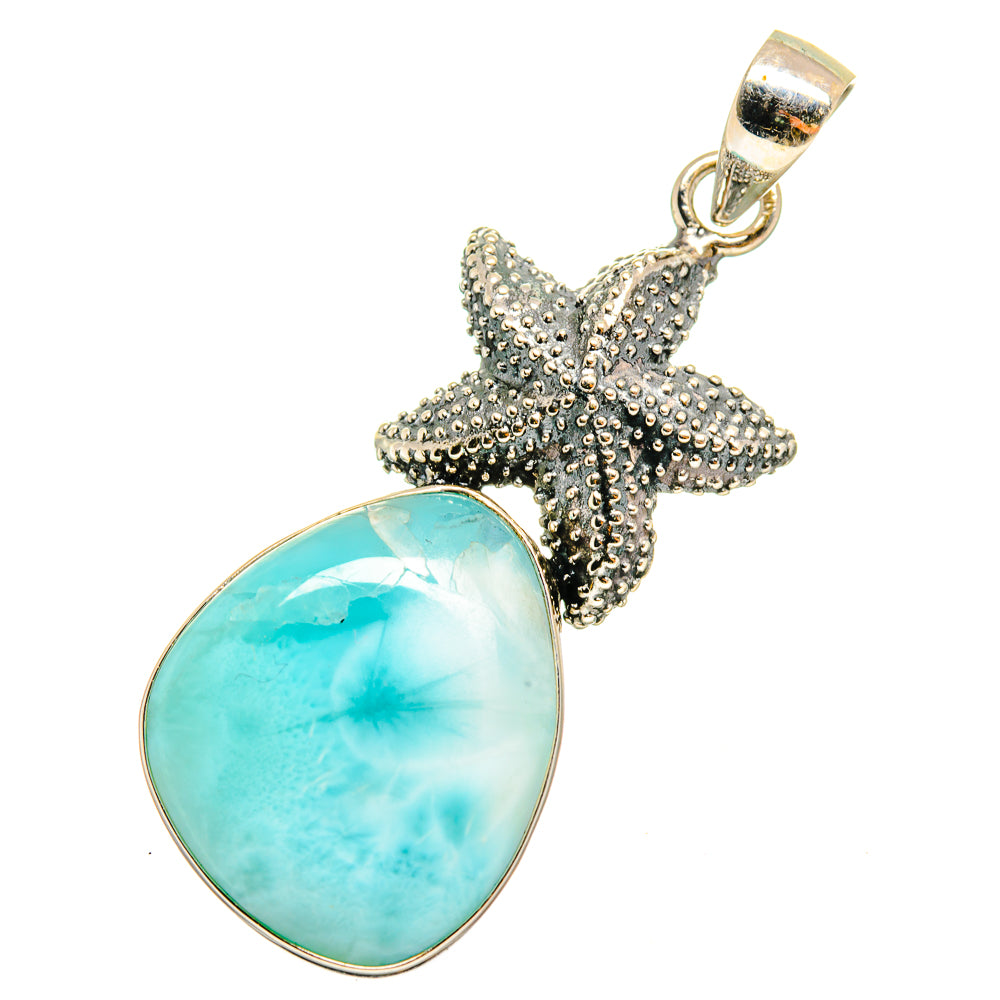 Larimar Pendants handcrafted by Ana Silver Co - PD9155