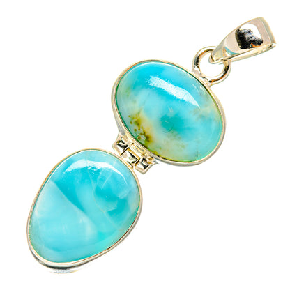 Larimar Pendants handcrafted by Ana Silver Co - PD9157