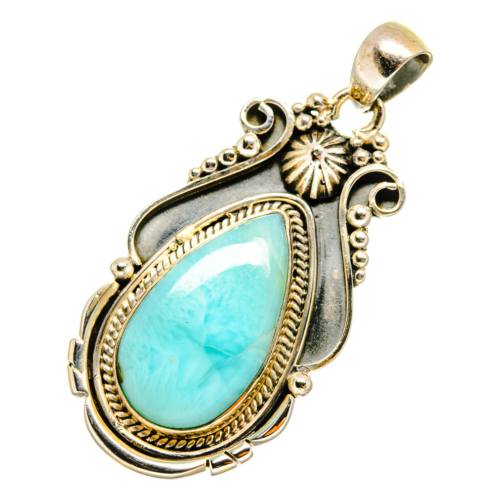 Larimar Pendants handcrafted by Ana Silver Co - PD9159