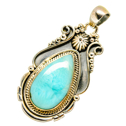 Larimar Pendants handcrafted by Ana Silver Co - PD9159