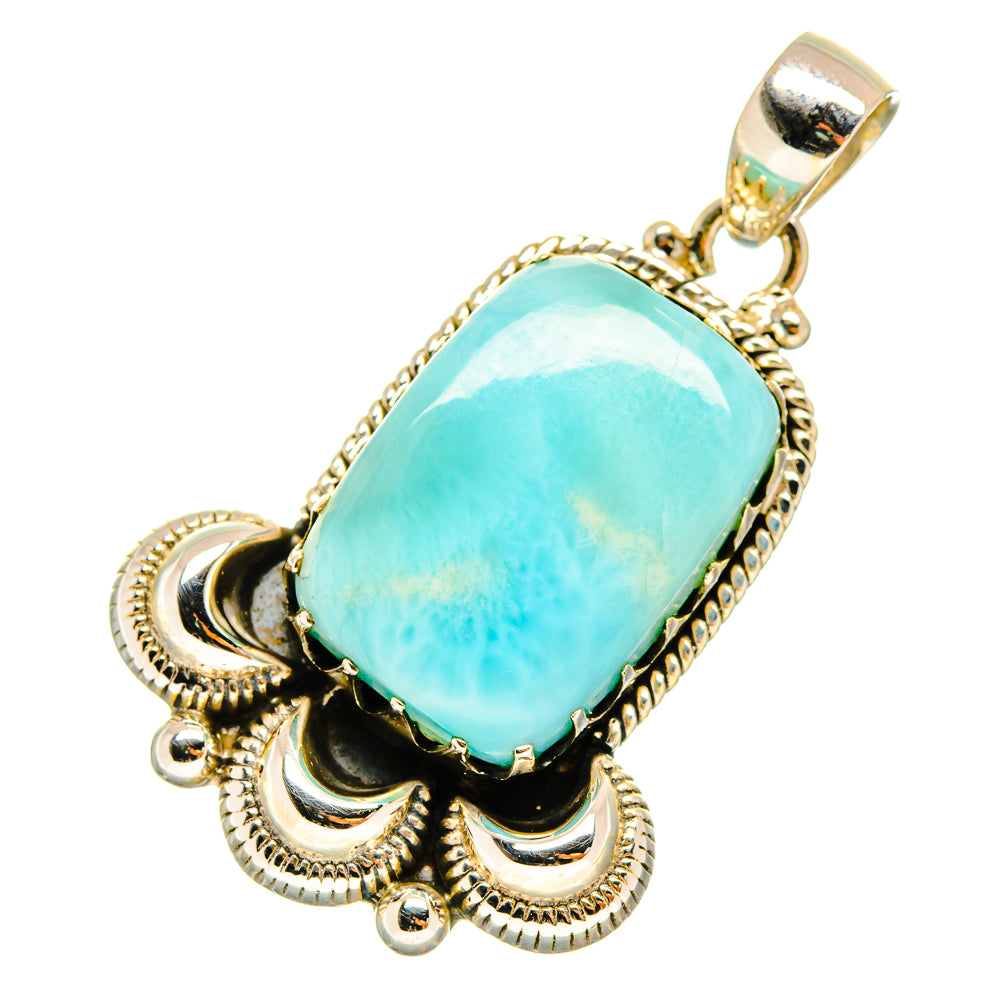 Larimar Pendants handcrafted by Ana Silver Co - PD9160