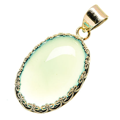 Aqua Chalcedony Pendants handcrafted by Ana Silver Co - PD9164