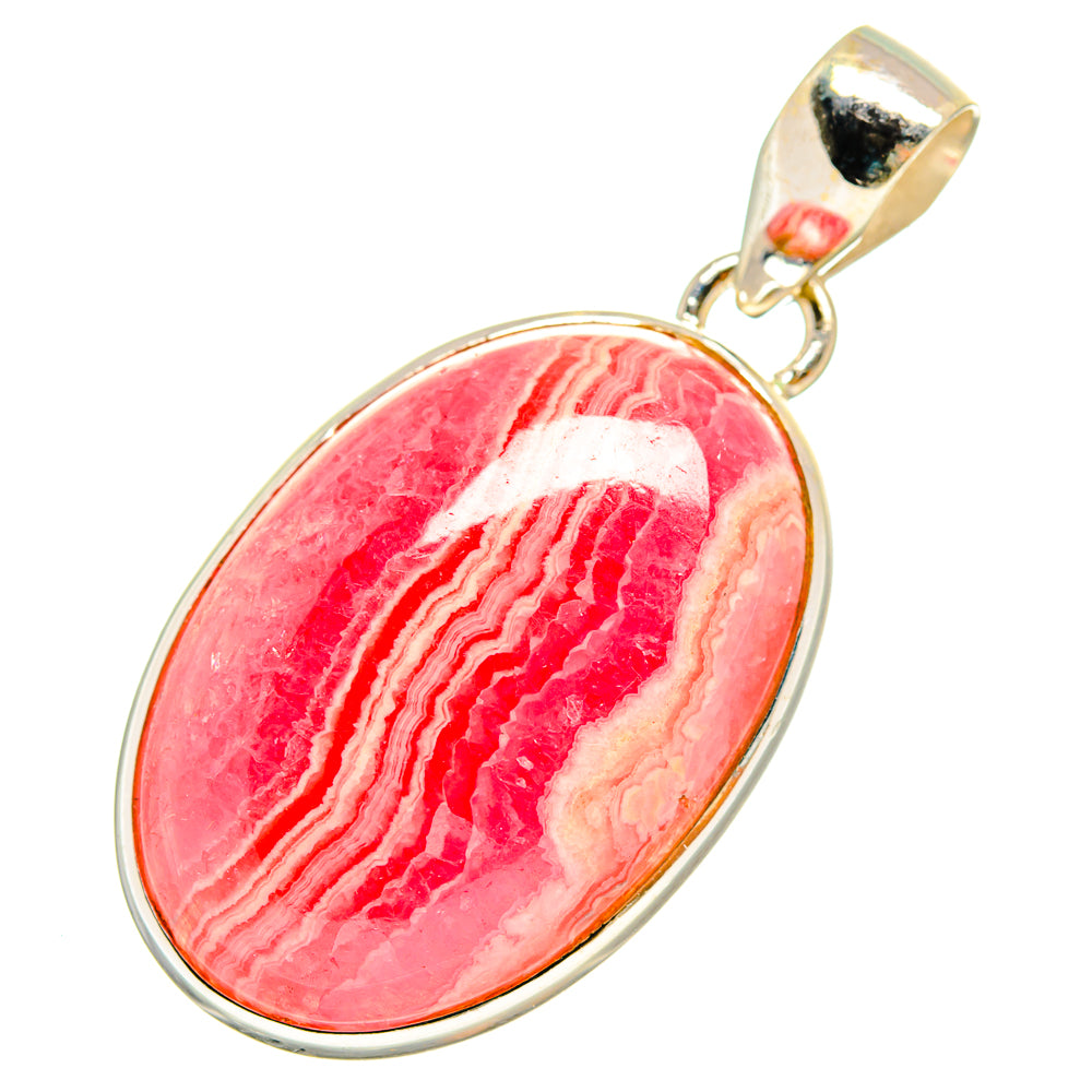 Rhodochrosite Pendants handcrafted by Ana Silver Co - PD9166