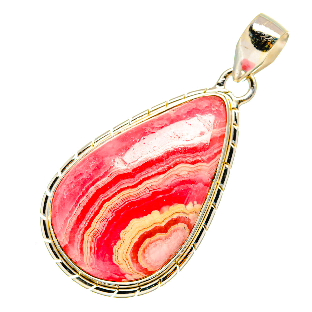 Rhodochrosite Pendants handcrafted by Ana Silver Co - PD9171