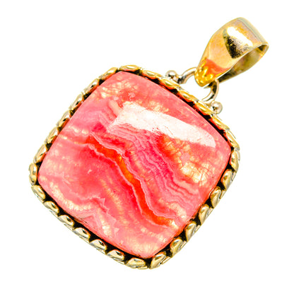 Rhodochrosite Pendants handcrafted by Ana Silver Co - PD9172