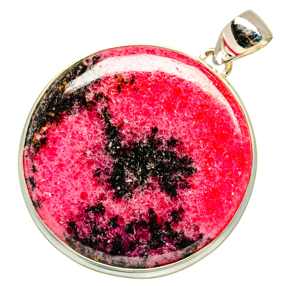 Rhodonite Pendants handcrafted by Ana Silver Co - PD9179