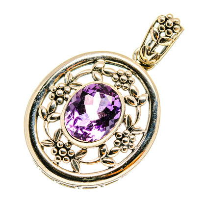 Amethyst Pendants handcrafted by Ana Silver Co - PD9222