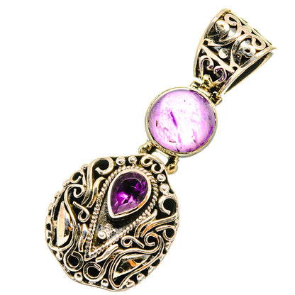 Amethyst Pendants handcrafted by Ana Silver Co - PD9231