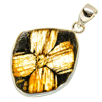Chiastolite Pendants handcrafted by Ana Silver Co - PD9247