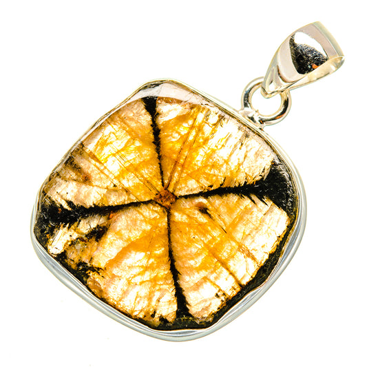 Chiastolite Pendants handcrafted by Ana Silver Co - PD9250