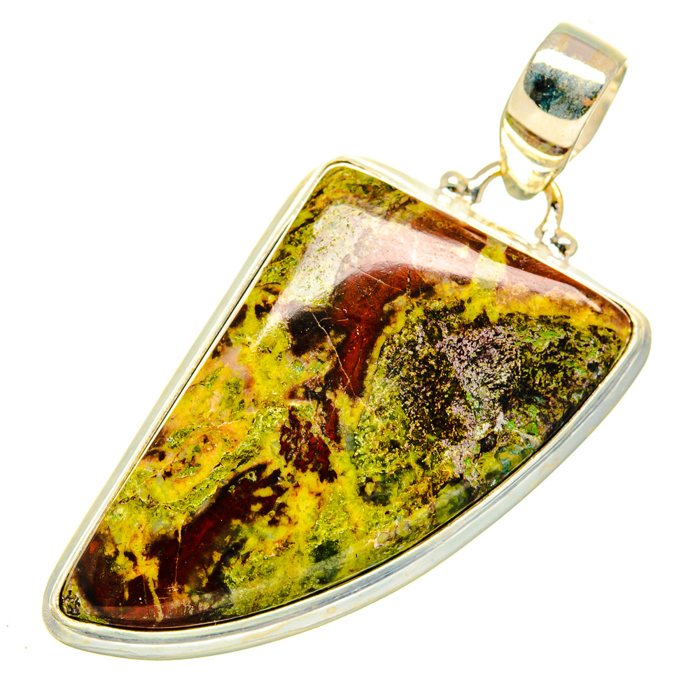 Dragon Blood Stone Pendants handcrafted by Ana Silver Co - PD9261