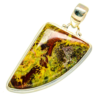 Dragon Blood Stone Pendants handcrafted by Ana Silver Co - PD9261