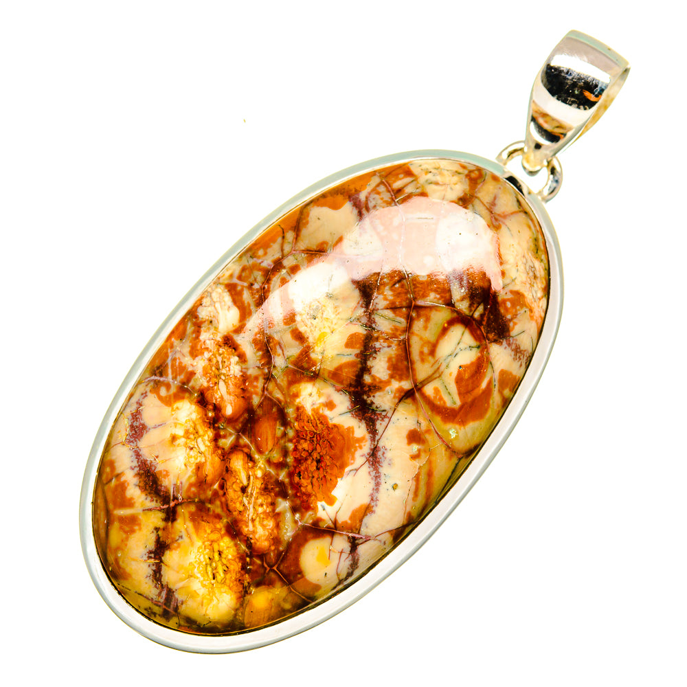 Poppy Jasper Pendants handcrafted by Ana Silver Co - PD9272