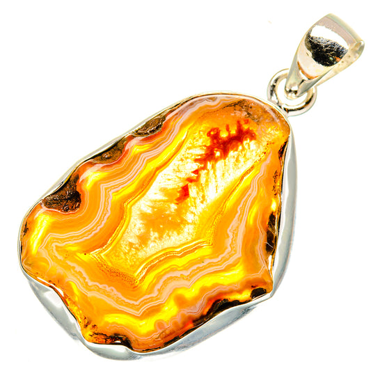 Yellow Geode Slice Pendants handcrafted by Ana Silver Co - PD9282