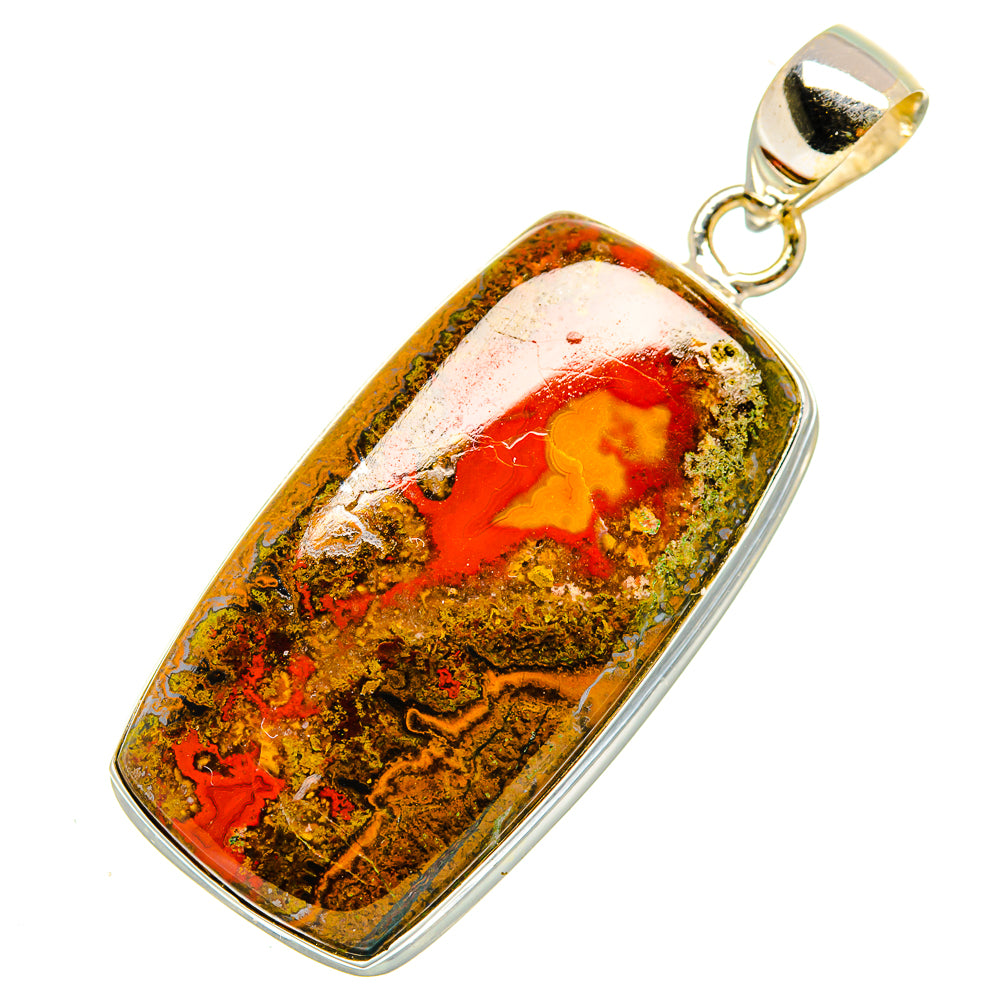 Moroccan Agate Pendants handcrafted by Ana Silver Co - PD9283