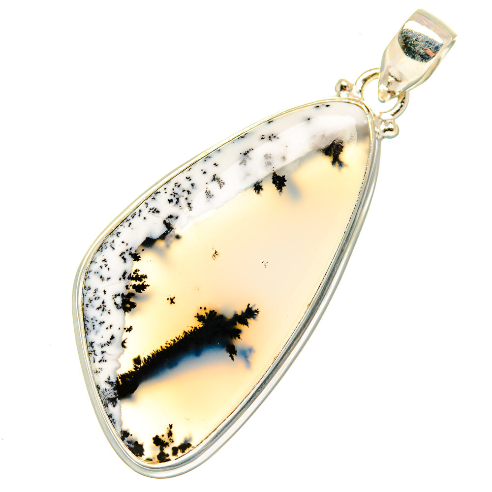 Dendritic Opal Pendants handcrafted by Ana Silver Co - PD9300