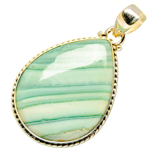 Green Jasper Pendants handcrafted by Ana Silver Co - PD9321
