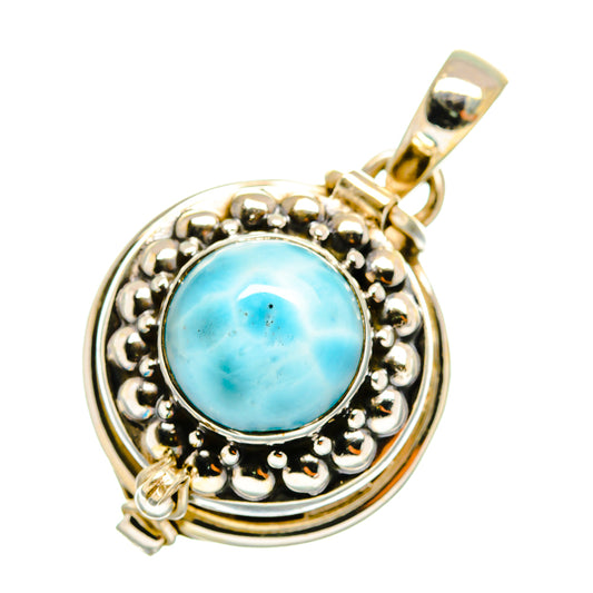 Larimar Pendants handcrafted by Ana Silver Co - PD9436