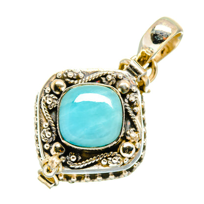 Larimar Pendants handcrafted by Ana Silver Co - PD9445