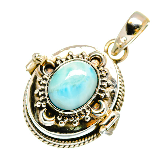 Larimar Pendants handcrafted by Ana Silver Co - PD9446