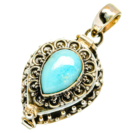 Larimar Pendants handcrafted by Ana Silver Co - PD9448