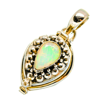 Ethiopian Opal Pendants handcrafted by Ana Silver Co - PD9452