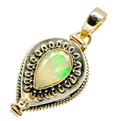 Ethiopian Opal Pendants handcrafted by Ana Silver Co - PD9457