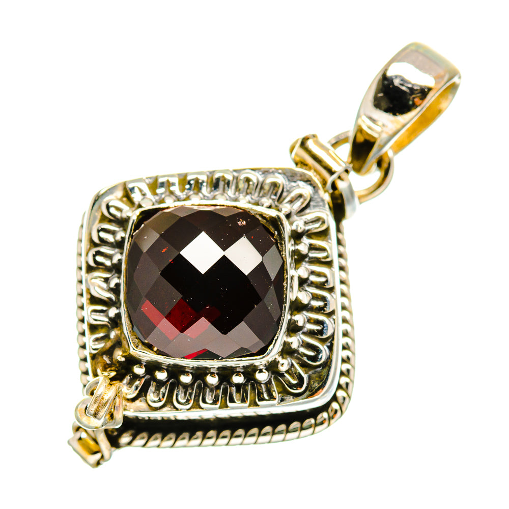 Garnet Pendants handcrafted by Ana Silver Co - PD9465