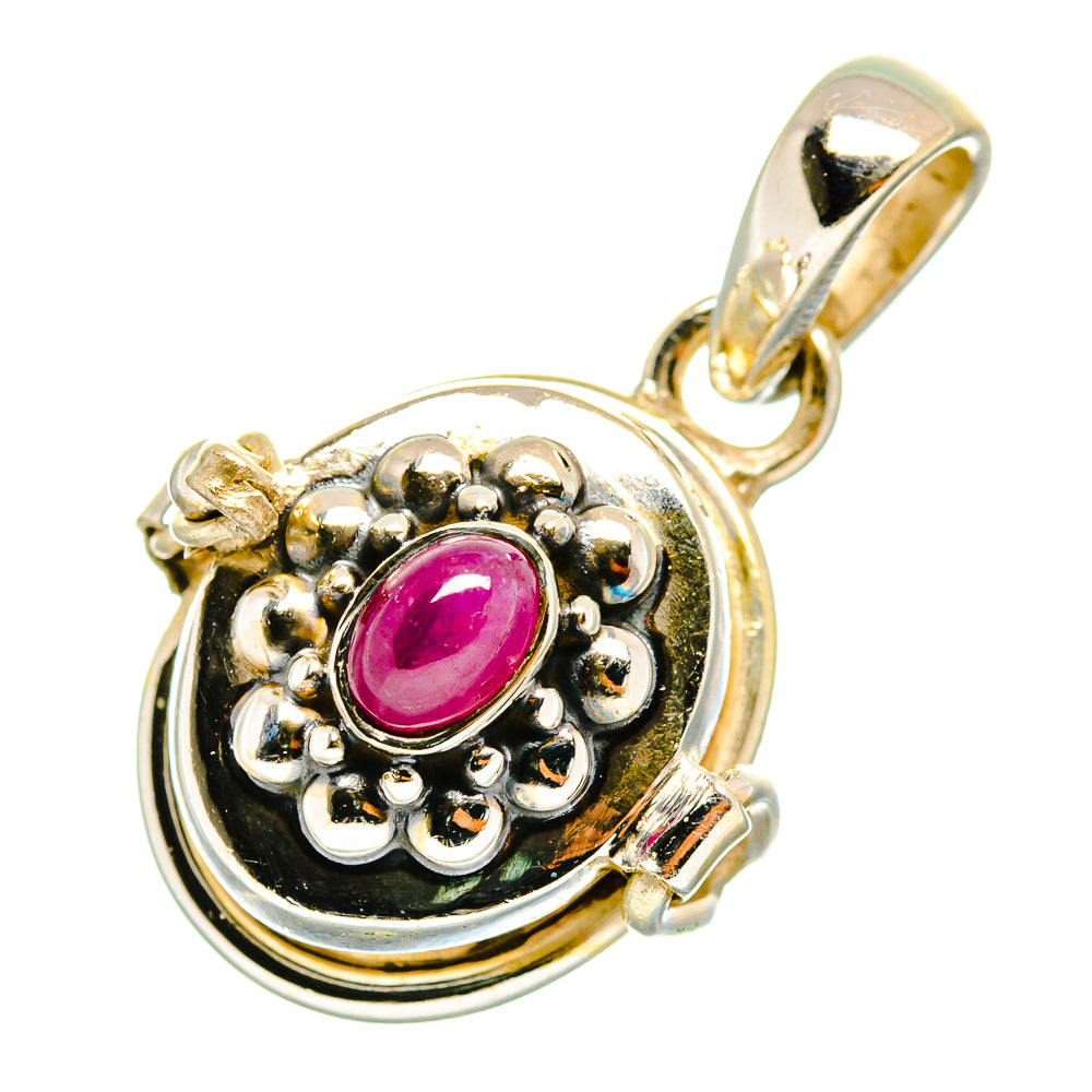Ruby Pendants handcrafted by Ana Silver Co - PD9468