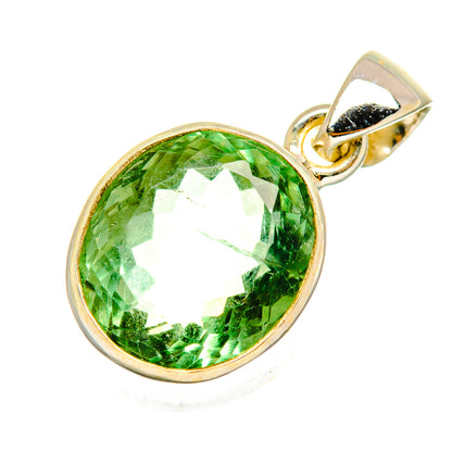 Green Fluorite Pendants handcrafted by Ana Silver Co - PD9476