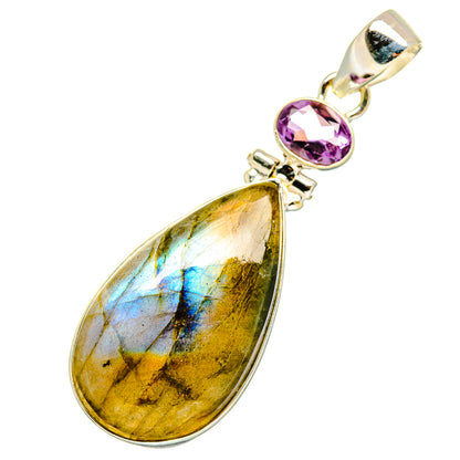 Labradorite Pendants handcrafted by Ana Silver Co - PD9481
